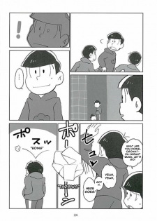 (6tsugo no Tamashii Forever) [OK-2 (Shiriana Doriru)] Uchi no Jinan wa Doutee Hishojo (Osomatsu-san) [English] [Rapinii] - page 22