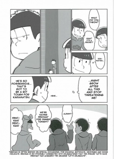 (6tsugo no Tamashii Forever) [OK-2 (Shiriana Doriru)] Uchi no Jinan wa Doutee Hishojo (Osomatsu-san) [English] [Rapinii] - page 23