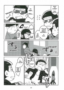 (6tsugo no Tamashii Forever) [OK-2 (Shiriana Doriru)] Uchi no Jinan wa Doutee Hishojo (Osomatsu-san) [English] [Rapinii] - page 18