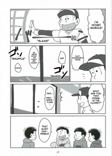(6tsugo no Tamashii Forever) [OK-2 (Shiriana Doriru)] Uchi no Jinan wa Doutee Hishojo (Osomatsu-san) [English] [Rapinii] - page 15