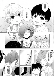 (C88) [Somnium (Kisaragi Ao)] Koufukuron (Tokyo Ghoul) [Chinese] [沒有漢化] - page 4