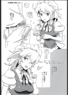 (C90) [Vitamin Gohan (Hasegawa Keita)] Matomete Tsugou ga Ii! (Touhou Project) - page 9