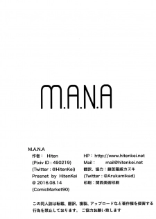 (C90) [HitenKei (Hiten)] M.A.N.A - page 21