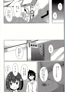 (C90) [Imitation Moon (Narumi Yuu)] Usami-san wa Kyou mo Karamawari (Kono Bijutsubu ni wa Mondai ga Aru!) [Chinese] [辣鸡汉化组] - page 19