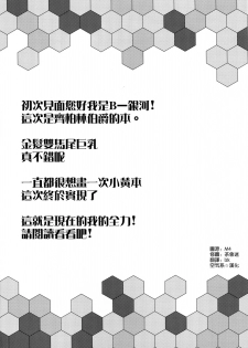 (C90) [Ginga-kei PRIDE (B-Ginga)] Iinari Doitsu Kuubo (Kantai Collection -KanColle-) [Chinese] [空気系☆漢化] - page 4