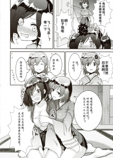 (COMIC1☆10) [Tendoushi (Fukuroumori)] Gomennasai! Totemo Hiryuu ni wa Katemasen (Kantai Collection -KanColle-) [Chinese] [沒有漢化] - page 6