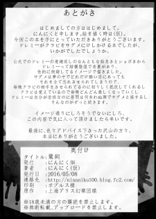 (Reitaisai 13) [Ninniku Batake (Ninniku)] Sagishi (Touhou Project) - page 20