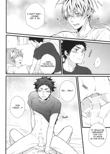 (RTS!!5) [AURORA (Uino)] Kyou Dake Desu yo? (Haikyuu!!) [English] [Homies over Hoes] - page 11