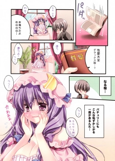 (C84) [Wish +Kibou no Tsubasa+ (Sakurano Ru)] Only for you -Patchouli Knowledge- (Touhou Project) - page 6