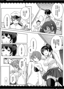 (C90) [Itou Life] Kaga-san no Jimunuki Seikatsu (Kantai Collection -KanColle-) [Chinese] [丧尸汉化] - page 14