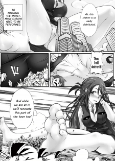 [Kazan no You] Kyodai Musume Tetsudou Kouantai - Rail Giantess! (Rail Wars!)[English][Digital] - page 12