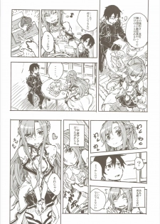 (C90) [Omoyatsukino Matataki (Ano Kurusu)] Chuchu Item Panic! (Sword Art Online) - page 5