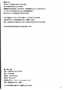 (C87) [Utanone Dou (Utanone Sion)] Yagami Hayate to Himitsu no Sho (Mahou Shoujo Lyrical Nanoha) - page 21