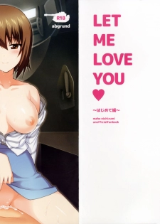 (C90) [abgrund (Saikawa Yusa)] LET ME LOVE YOU hajimete hen (Girls und Panzer) [English] [CutegirlsTL] - page 36