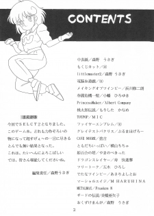 (C41) [SYSTEM GZZY (Morino Usagi)] LITTLE GIRLS OF THE GAME CHARACTER SELECT-2 (Various) - page 4