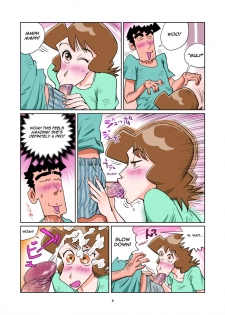 [nanasi] Freeloading is Difficult (Crayon Shin-chan) (Ongoing) [English] - page 4