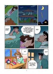 [nanasi] Freeloading is Difficult (Crayon Shin-chan) (Ongoing) [English] - page 2