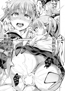 (SC2016 Summer) [Circle-FIORE (Ekakibit)] Ashita Ganbaru Tame ni Kyou wa Saborimasu (>人<;) (NEW GAME!) [Chinese] [无毒汉化组] - page 28