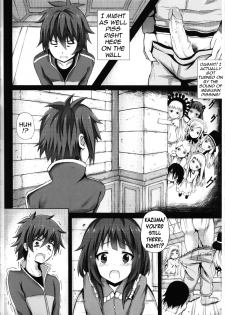 (PF25) [Hiramani (Ginhaha)] Giving ○○ to Megumin in the Toilet! (Kono Subarashii Sekai ni Syukufuku o!) [English] {Hennojin} - page 3