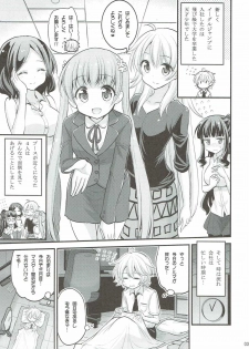 (C90) [Hasemi Box (Hasemi Ryo)] Onee-chan to Shota no Otomari Days (NEW GAME!) - page 2