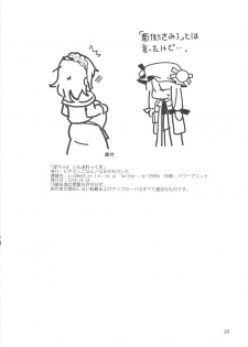 (Reitaisai 13) [Vitamin Gohan (Hasegawa Keita)] Puppet Complex (Touhou Project) - page 21