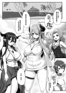 (C90) [Primal Gym (Kawase Seiki)] Sleepless summer (Granblue Fantasy) [Chinese] [空気系☆漢化] - page 4