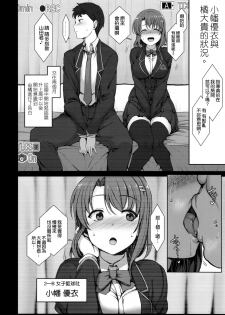 (C90) [50on! (Aiue Oka)] Saimin Seishidou 1 Obata Yui to Tachibana Daiki no Baai [Chinese] [空気系☆漢化] - page 6
