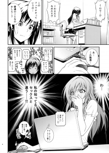 (C88) [Hibi Rakuraku (Aoki Kanji)] Watashi renchi yabutte suteru. (To LOVE-Ru) - page 4