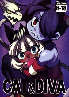 (COMIC1☆10) [Mayoineko (Various)] CAT&DIVA (Skullgirls) - page 1