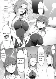 (C90) [S.S.L (Yanagi)] Rider-san to Kyouei Mizugi. | Rider-san and Swimsuit (Fate/stay night) [English] [NinjaProVI] - page 4