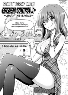 [Akai Mato] Ashita Hajimetai Shasei Kanri ~Daitai Konna Mon Hen~ | Orgasm Control (Boku wa Kanri Kanri Kanri Sarete Iru Melonbooks Kounyuu Tokuten) [English] =LWB=