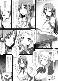 (SC57) [Low Angler (Gon)] Rinri Code Kaijo Settei (Sword Art Online) - page 24