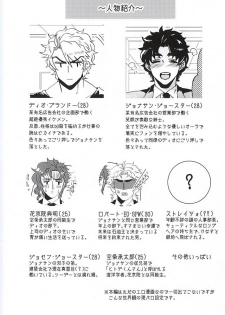 (Golden Blood 17) [Ginmaku DX (Karina)] Sake!! Nomasazu ni wa Irarenai!! (JoJo no Kimyou na Bouken) - page 2
