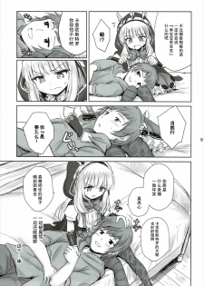 (C89) [54BURGER (Marugoshi)] Tensai Bishoujo Renkinjutsushi no Kattou 2 (Granblue Fantasy) [Chinese] [CE家族社] - page 8