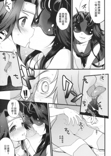 (C90) [ARCH (Plum)] Kyouraku Contrast (Kantai Collection -KanColle-) [Chinese] [為了手遊差點沒飯吃所以決定之後當無課流的洨五漢化] - page 10