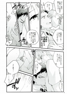 (UNSTOPPABLEZone) [QQaid (Nekoyama Kuro)] Kyou wa Nan no Hi? (Kuroko no Basuke) - page 7