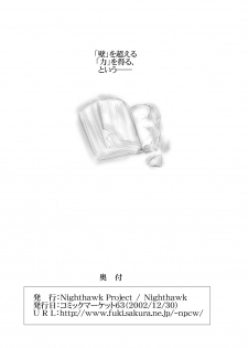 [Nighthawk Project (Nighthawk)] Rakka Chuui (Haibane Renmei) [Digital] - page 19