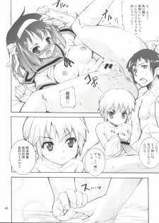 (C70) [Kenro Koubo (Orimoto Mimana)] Suzumiya Haruhi no Kyouran (The Melancholy of Suzumiya Haruhi) - page 45