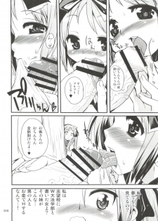(C72) [Kenrou Koubo (Orimoto Mimana)] Kaiun ☆ Kagamin Jinja (Lucky Star) - page 9
