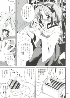 (C72) [Kenrou Koubo (Orimoto Mimana)] Kaiun ☆ Kagamin Jinja (Lucky Star) - page 8
