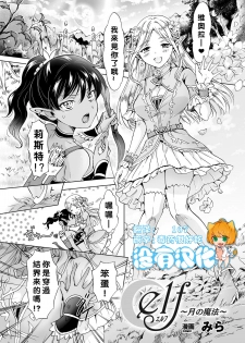[Mira] Elf ~Tsuki no Mahou~ (2D Comic Magazine Yuri Ninshin Vol. 3) [Chinese] [沒有漢化] [Digital] - page 1