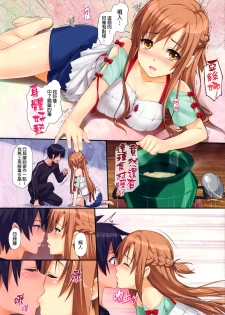 [Wata 120 Percent (Menyoujan)] Sex Again Onegai (Sword Art Online) [Chinese] [final個人漢化] [Decensored] - page 3