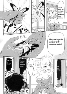 (C89) [Shiroi Shinoshino (Shinoda Kazuhiro)] Chou ni Sareta Daruma Hime no Owaranai Funnyuu Sanran [English][CrowKarasu] - page 6