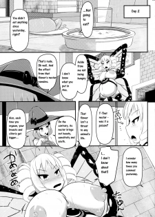 (C89) [Shiroi Shinoshino (Shinoda Kazuhiro)] Chou ni Sareta Daruma Hime no Owaranai Funnyuu Sanran [English][CrowKarasu] - page 19