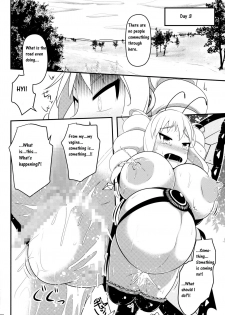 (C89) [Shiroi Shinoshino (Shinoda Kazuhiro)] Chou ni Sareta Daruma Hime no Owaranai Funnyuu Sanran [English][CrowKarasu] - page 20