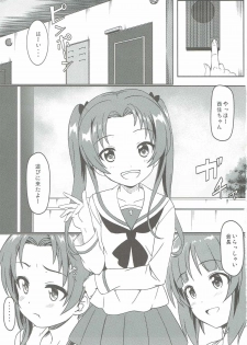 (C90) [Kaminari-neko (Eitarou)] Miho to Anzu no Naisho no Himegoto (Girls und Panzer) - page 2