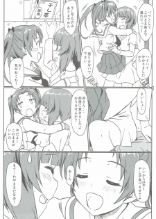 (C90) [Kaminari-neko (Eitarou)] Miho to Anzu no Naisho no Himegoto (Girls und Panzer) - page 4