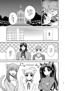 [TEKETO (Sanada)] Nyan  Nyan Network (Fate/stay night) [Digital] - page 23