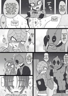 [Denjarasu Yamada] Depusupa modoki rakugaki manga ③ [fumuke jotaika][spider man, deadpool] [English] [Tigoris Translates] - page 16