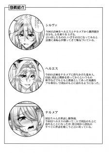 (C90) [Kakitsubata no Yashiro (Kakitsubata Kanae)] Aozora no Chouki-tachi 2 - One's Favorite Mistress of Grand Blue Sky (Granblue Fantasy) - page 3